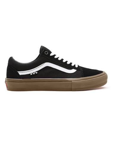 Zapatilla unisex moda Vans SKATE OLD SKOOL Negra