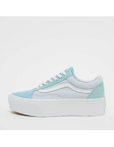 Zapatilla mujer moda OLD SKOOL STACKFORM Celeste