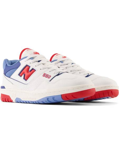 Zapatilla unisex moda New Balance BB550 NCH Blanco