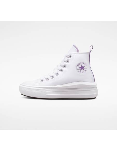 Zapatilla bota junior Converse ALL STAR MOVE Blanca