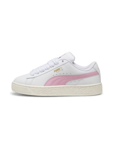 Zapatilla mujer moda Puma SUEDE XL BLANCO-ROSA