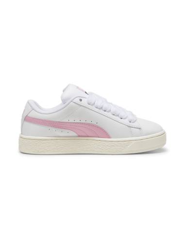 Zapatilla mujer moda Puma SUEDE XL BLANCO-ROSA