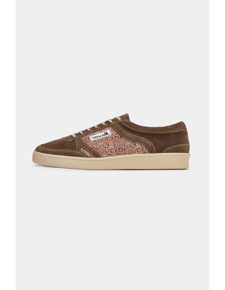 Zapatilla unisex moda MORRISON NINETIES ARIES MARRON