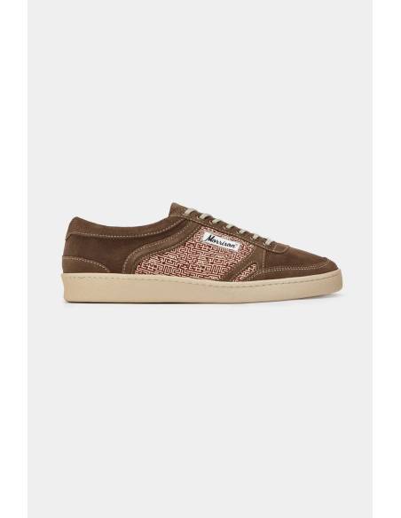 Zapatilla unisex moda MORRISON NINETIES ARIES MARRON