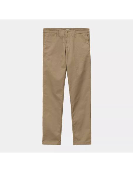 Pantalón unisex moda CARHARTT SID CHINO BEIG
