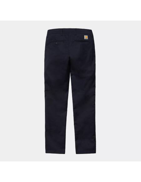 Pantalón unisex moda CARHARTT SID CHINO MARINO