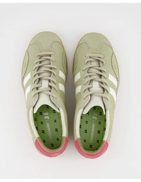 Zapatilla mujer moda COOLWAY KIZUNA PISTACHO