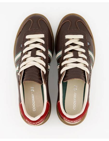 Zapatilla mujer moda COOLWAY KIRO DBR MARRON