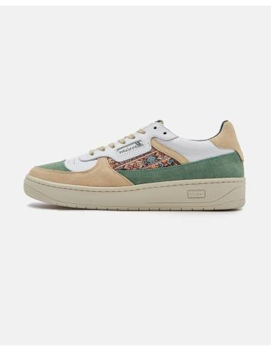 Zapatilla unisex moda MORRISON ZETA COCONUT BLANCA VERDE