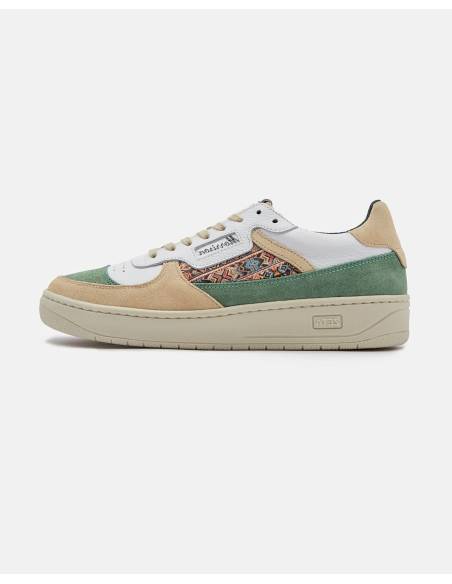 Zapatilla unisex moda MORRISON ZETA COCONUT BLANCA VERDE