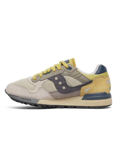 Zapatilla SAUNCONY SHADOW 5000 GRIS AMARILLO