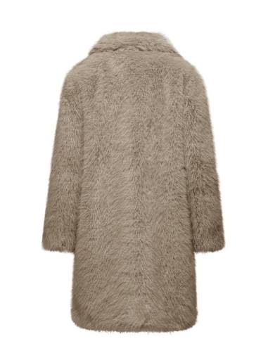 Abrigo BOOMBOGIE PELO LARGO CHOCOLATE Abrigo BOOMBOGIE PELO LARGO CHOCOLATE