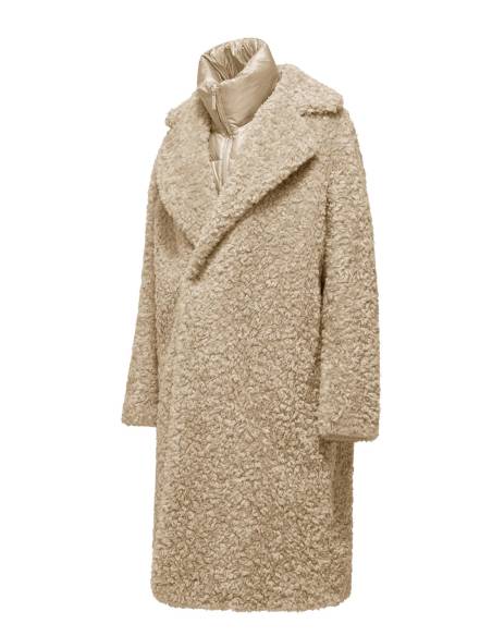 Abrigo BOOMBOGIE OVEJETIA PECHERA BEIG