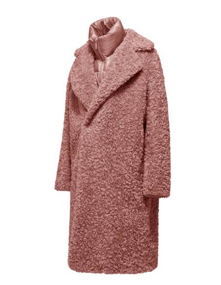 Abrigo BOOMBOGIE OVEJETIA PECHERA ROSA