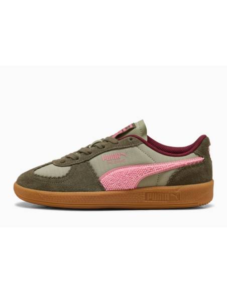 Zapatilla PUMA PALERMO GENTLE CRAFT VERDE Y ROSA