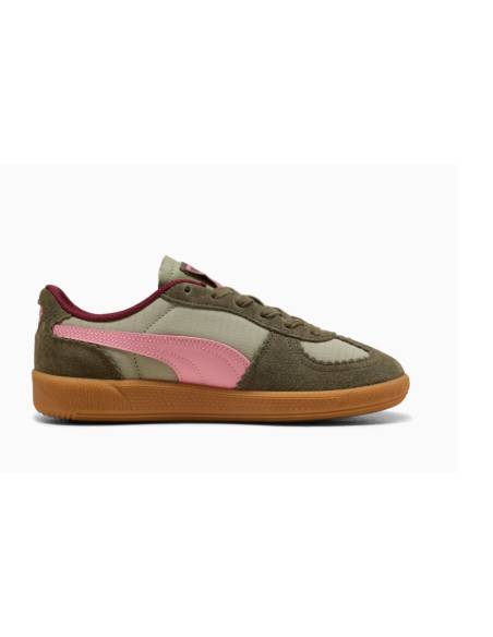 Zapatilla PUMA PALERMO GENTLE CRAFT VERDE Y ROSA