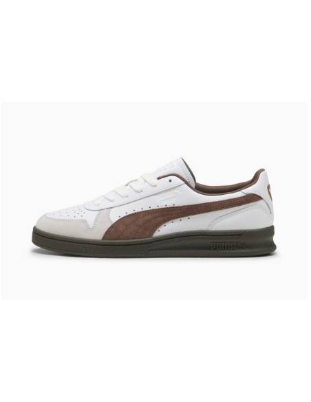 Zapatilla PUMA INDOR BLANCA-MARRON