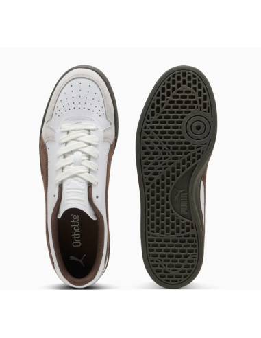 Zapatilla PUMA INDOR BLANCA-MARRON