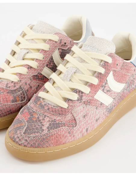 Zapatilla mod COOLWAY GOAL MUL SERPIENTE ROSA