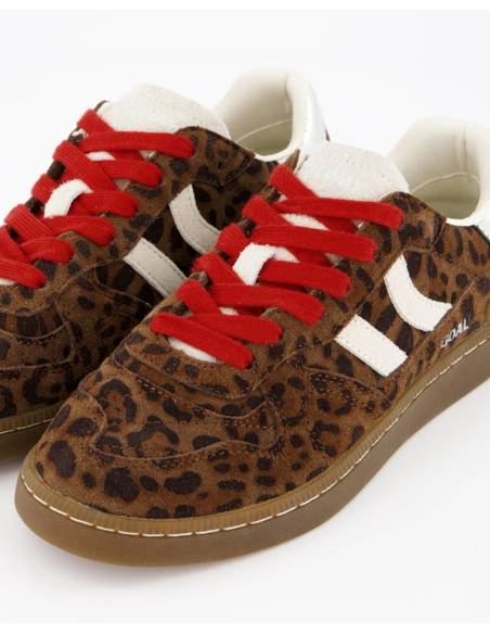 Zapatilla mujer moda COOLWAY GOAL ANIMALPRINT