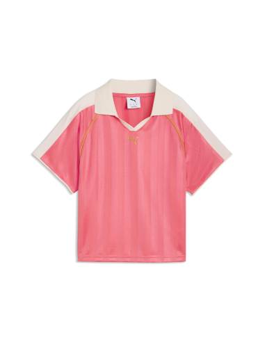 Polo mujer moda PUMA RANGE FAMILY ROSA
