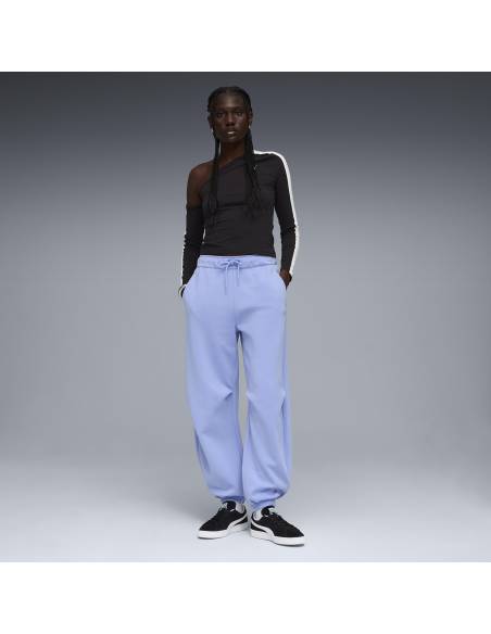 Pantalón mujer moda PUMA TECH COTTON AZUL