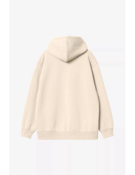 Sudadera moda CARHARTT HOOD LOGO PECHO BEIG