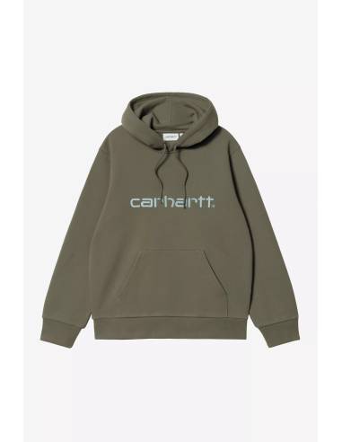 Sudadera moda CARHARTT HOOD LOGO KAKI