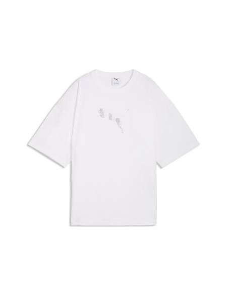 Camiseta mujer moda PUMA STRASS LEOPARD