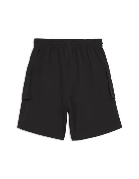 Bermuda mujer moda PUMA TRAS POLI NEGRA