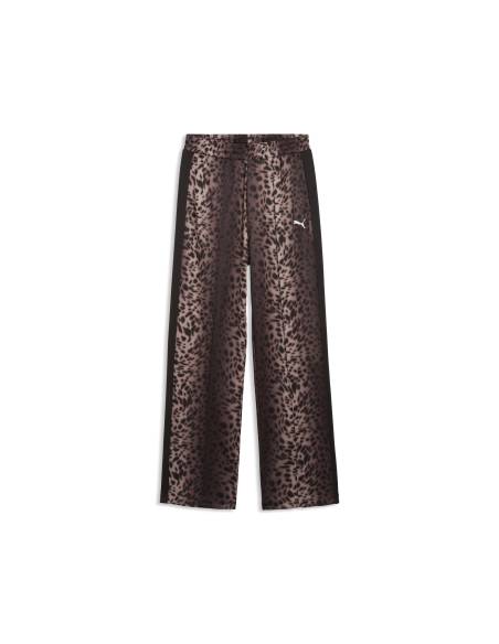 Pantalón mujer moda PUMA STRASS LEOPARD POLI