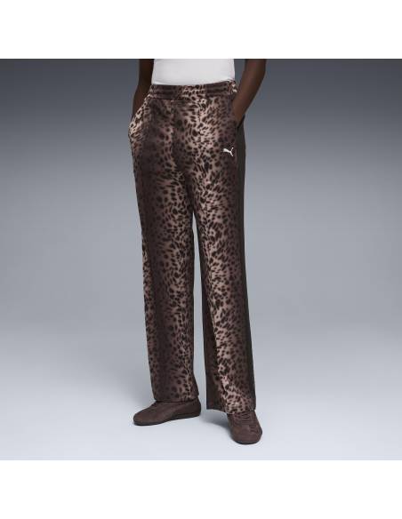 Pantalón mujer moda PUMA STRASS LEOPARD POLI