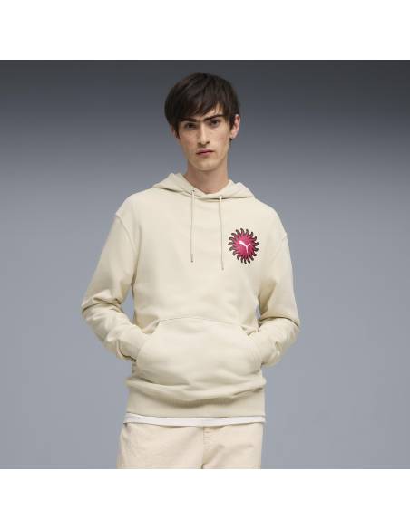 Sudadera moda PUMA SUNSET DRIVE HOOD BEIG
