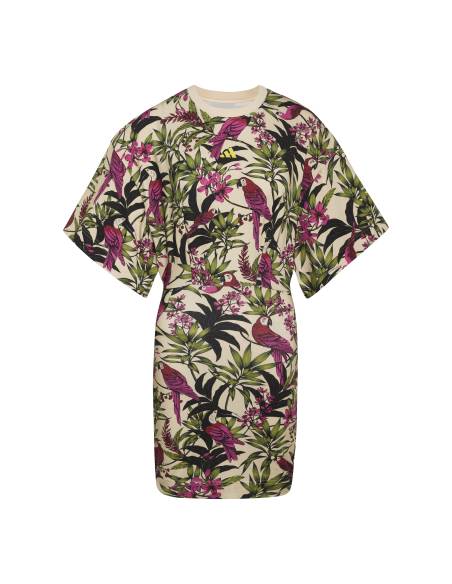 Vestido mujer moda ADIDAS KD2193 ESTAMPADOS ROSAS