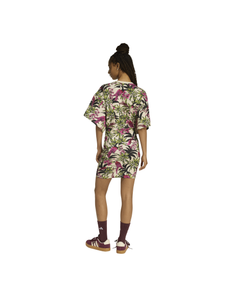 Vestido mujer moda ADIDAS KD2193 ESTAMPADOS ROSAS