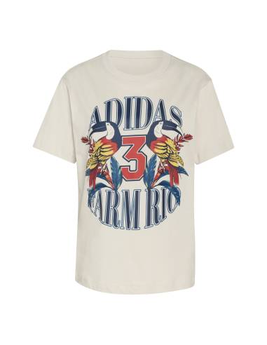 Camiseta mujer moda ADIDAS KD4641 BEIG