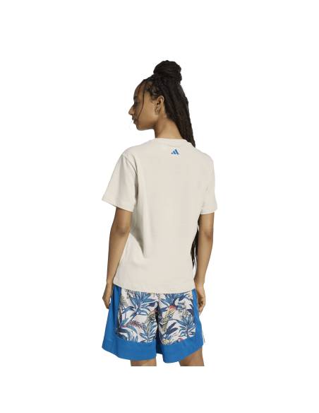 Camiseta mujer moda ADIDAS KD4641 BEIG