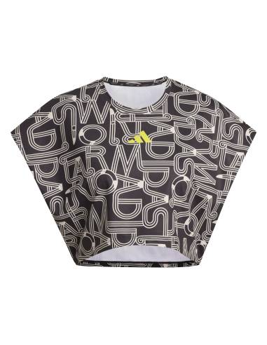 Camiseta mujer moda ADIDAS KD4638 NEGRO