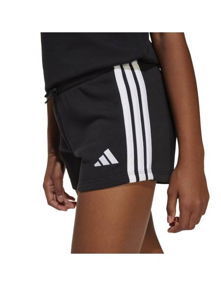 Bermuda niña moda ADIDAS JJ3386 POLI COTON NEGRA