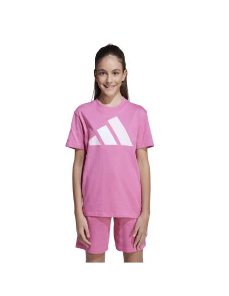 Camiseta niña moda ADIDAS BL BASIC COTTON ROSA