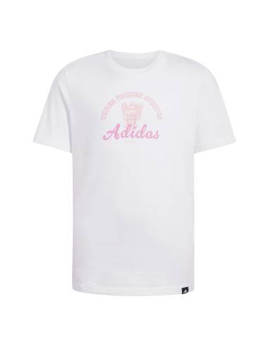 Camiseta niña moda ADIDAS FOOD BLANCA
