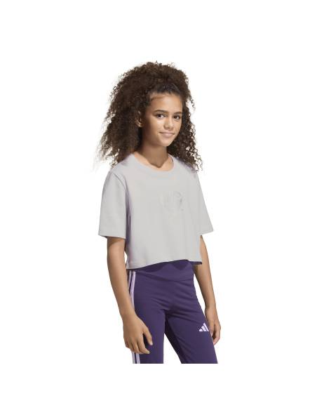 Camiseta niña moda ADIDAS LOVE LILA