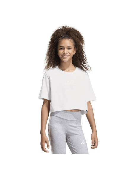 Camiseta niña moda ADIDAS LOVE BLANCA