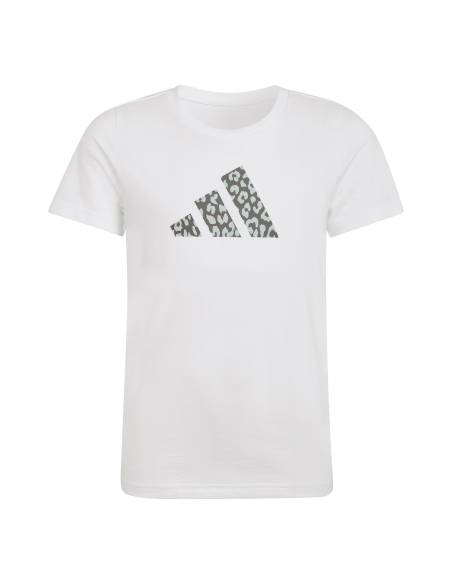 Camiseta niña moda ADIDAS LOGO ESTAMPADO BLANCO