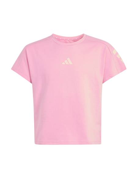 Camiseta niña moda ADIDAS BASIC COTTON ROSA