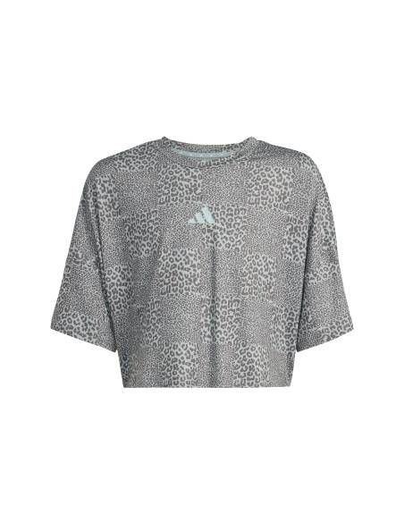 Camiseta niña moda ADIDAS ESTAMPADO POLI VERDE