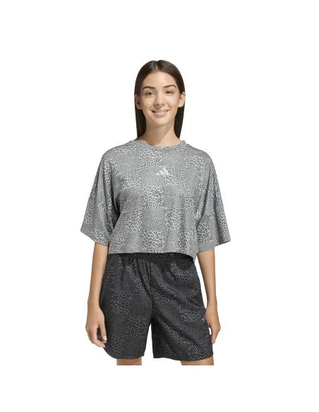 Camiseta niña moda ADIDAS ESTAMPADO POLI VERDE