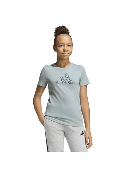 Camiseta niña moda ADIDAS LOGO ESTAMPADO MINT