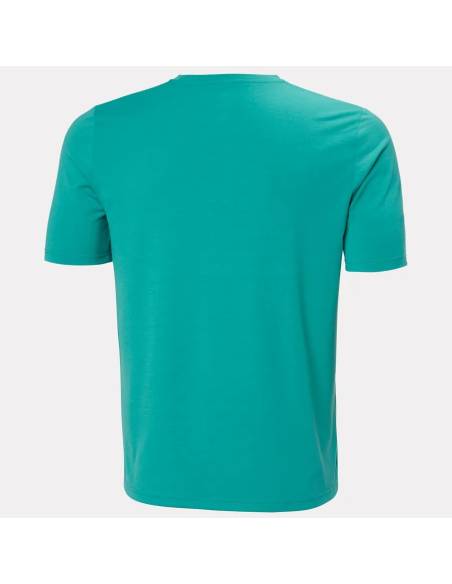 Camiseta moda HELLY HANSEN HYDRO POWER VERDE