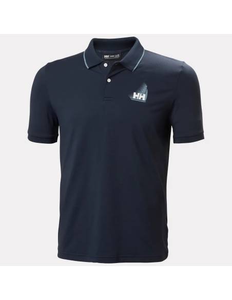 Polo moda HELLY HANSEN FIGARO 4 WAY STRETCH AZUL MARINO
